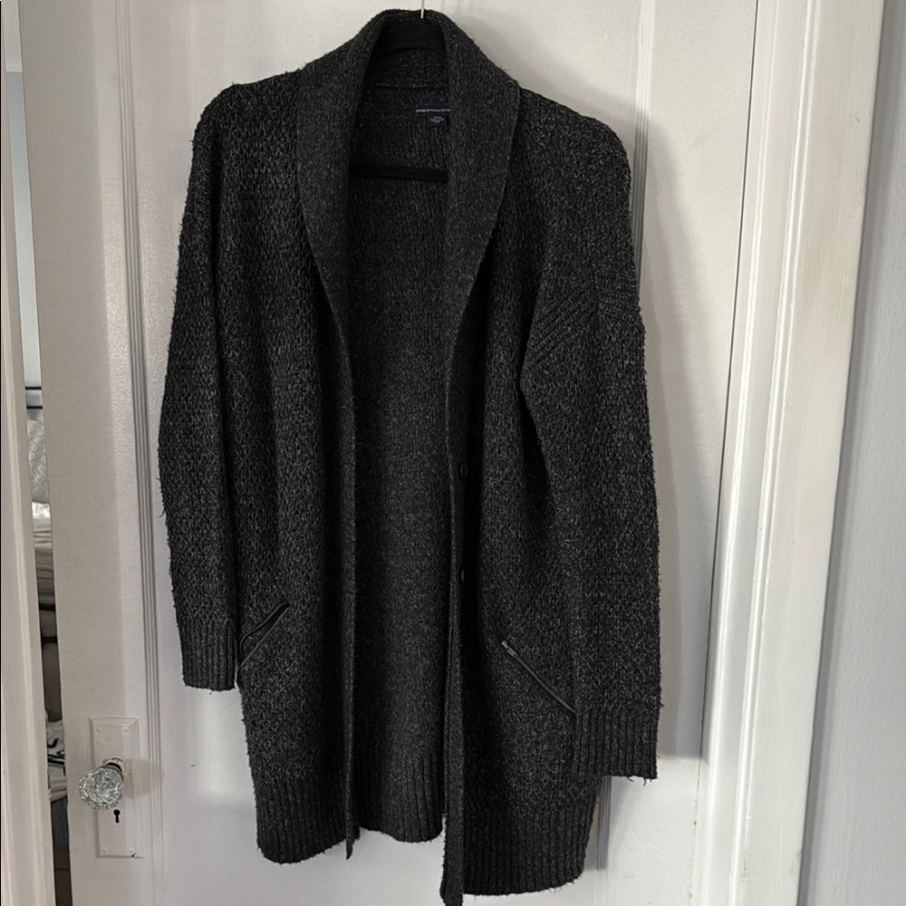 American Eagle Dark Knit Sweater